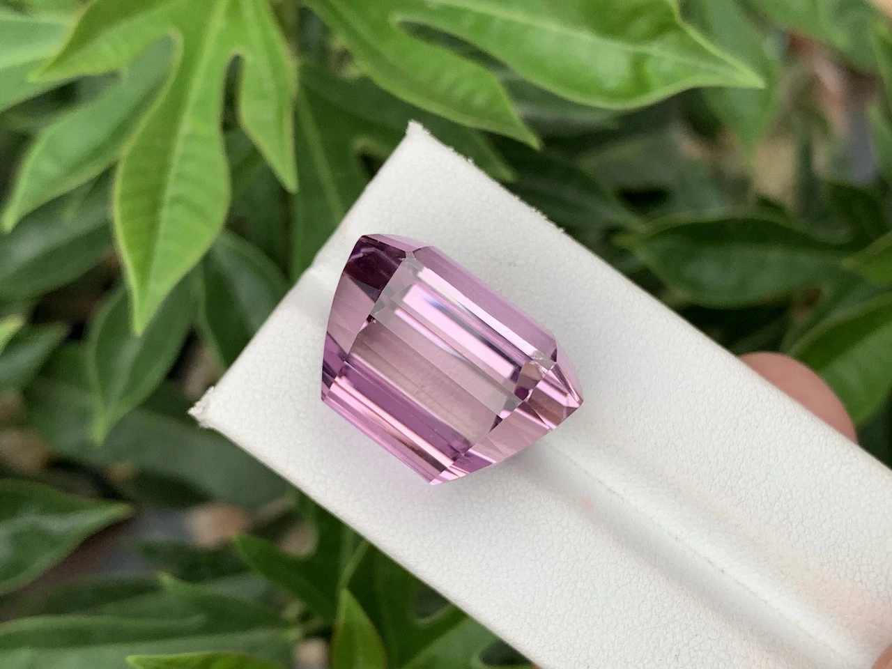 63.07ct Natural Pinkish Purple Kunzite Octagonal Shape — view 2